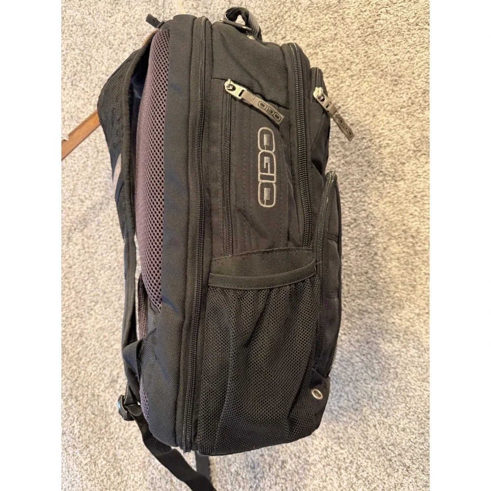 OGIO Backpack Unisex Black Phillips 66 Global IMAT Logo Laptop Travel Bag